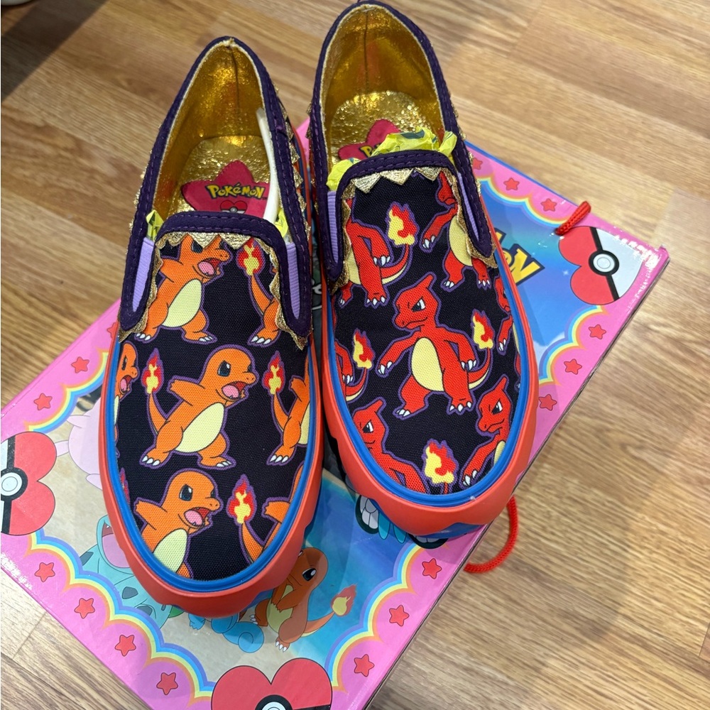 Irregular choice Pokémon slip ons